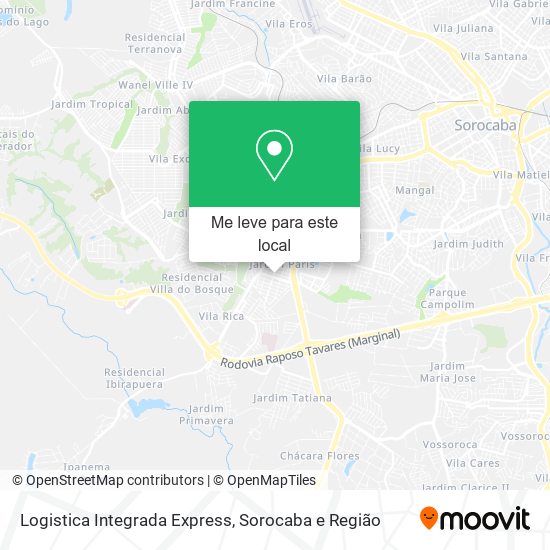 Logistica Integrada Express mapa