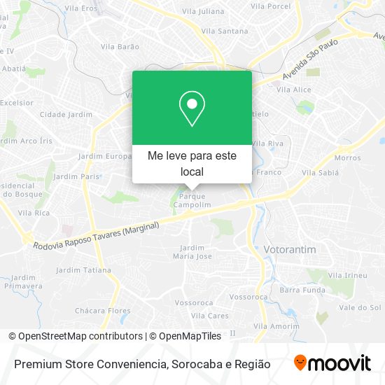 Premium Store Conveniencia mapa