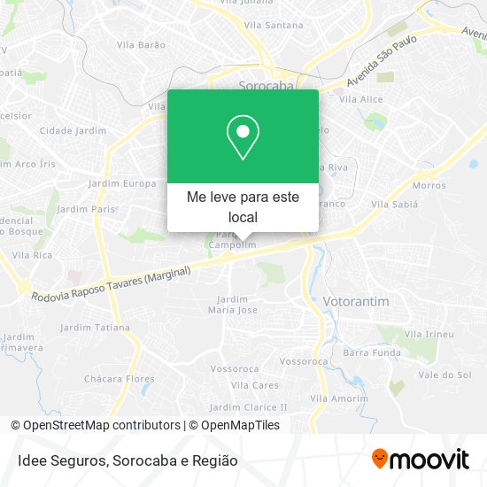 Idee Seguros mapa