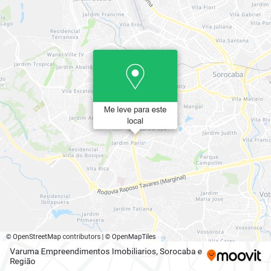 Varuma Empreendimentos Imobiliarios mapa