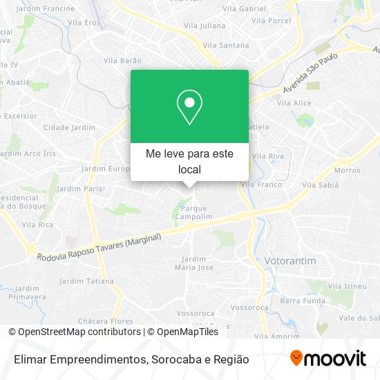 Elimar Empreendimentos mapa