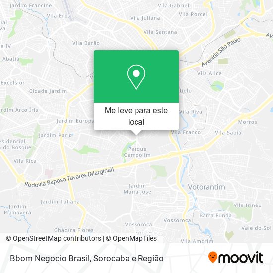 Bbom Negocio Brasil mapa