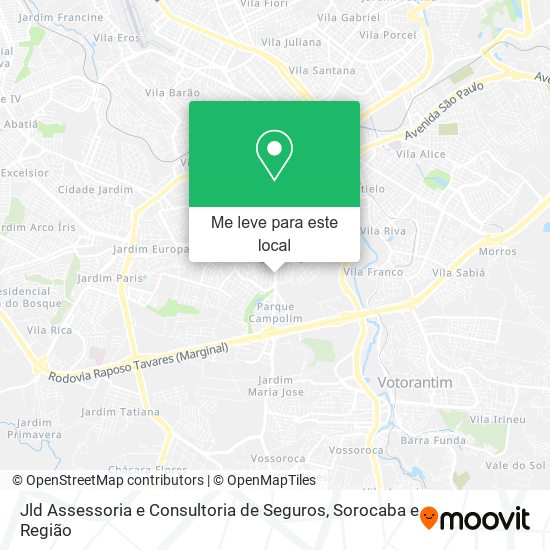 Jld Assessoria e Consultoria de Seguros mapa