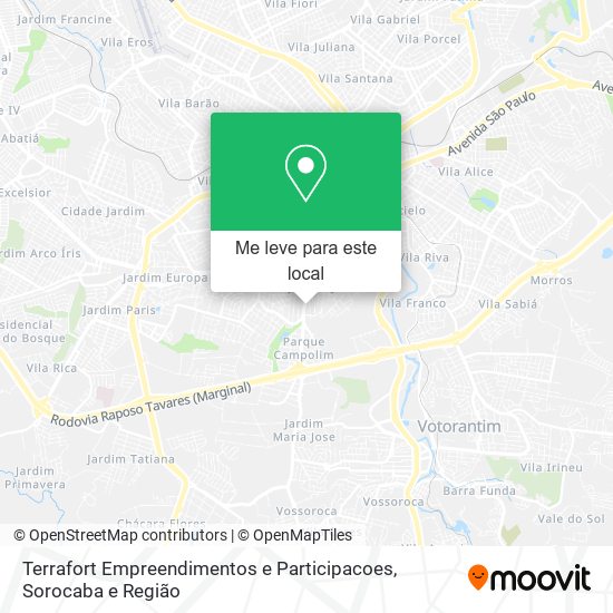 Terrafort Empreendimentos e Participacoes mapa