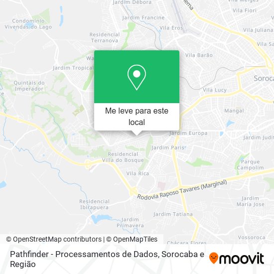 Pathfinder - Processamentos de Dados mapa
