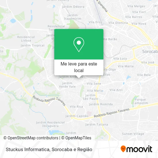 Stuckus Informatica mapa
