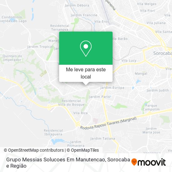 Grupo Messias Solucoes Em Manutencao mapa