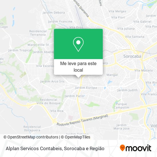 Alplan Servicos Contabeis mapa