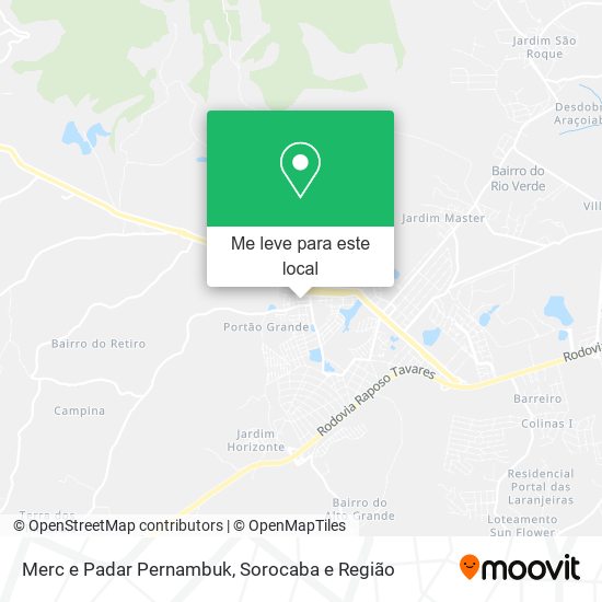 Merc e Padar Pernambuk mapa