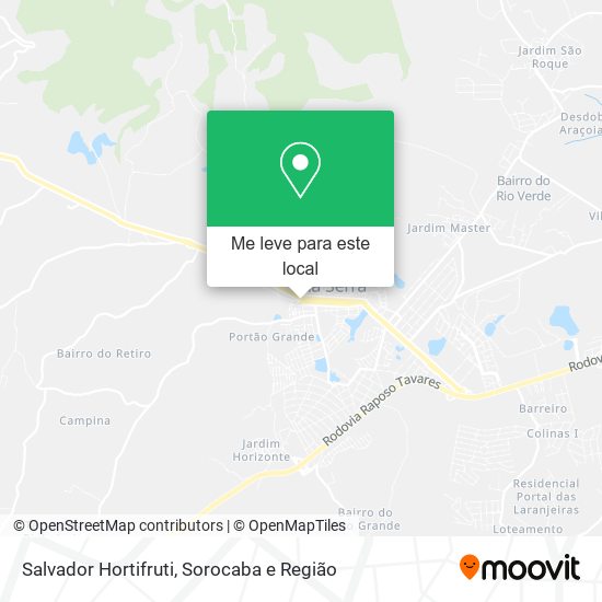 Salvador Hortifruti mapa