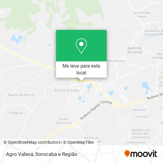 Agro Valeca mapa