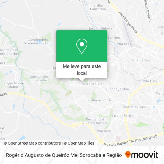 Rogério Augusto de Queiróz Me mapa