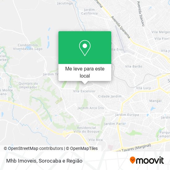 Mhb Imoveis mapa