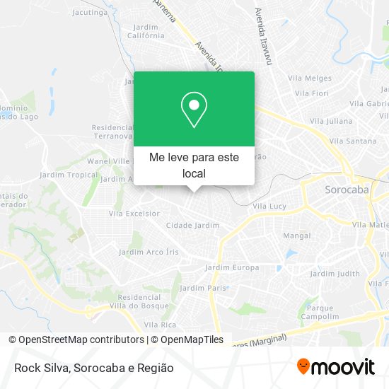 Rock Silva mapa