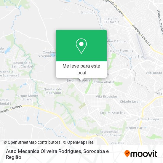 Auto Mecanica Oliveira Rodrigues mapa