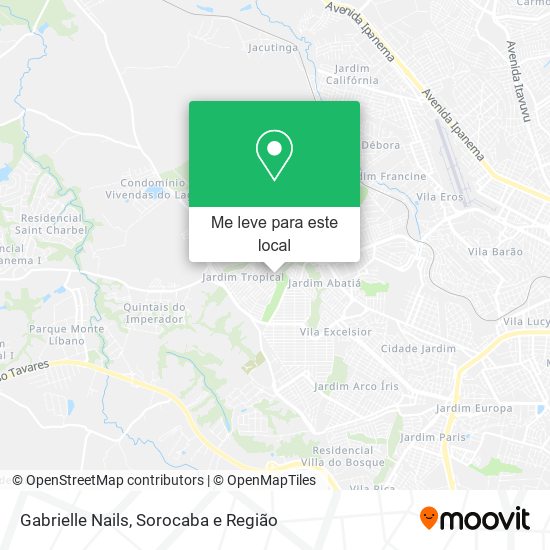 Gabrielle Nails mapa