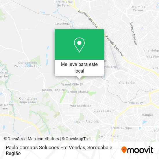 Paulo Campos Solucoes Em Vendas mapa
