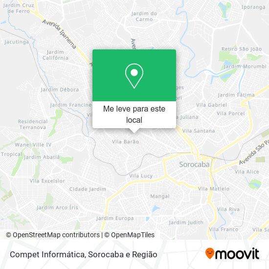 Compet Informática mapa