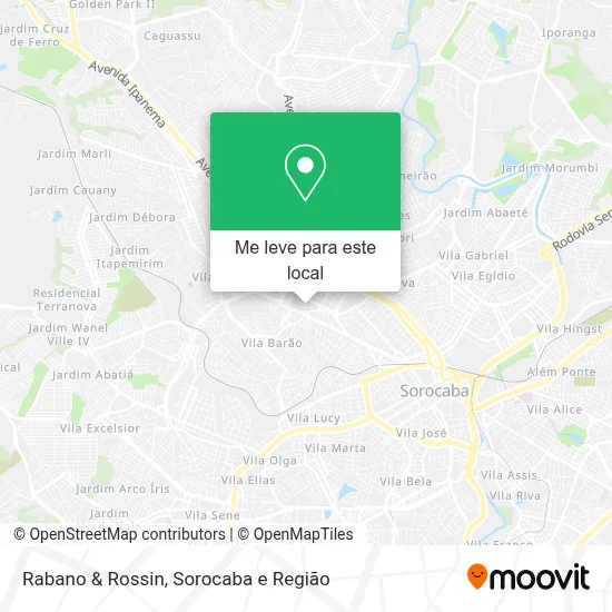Rabano & Rossin mapa