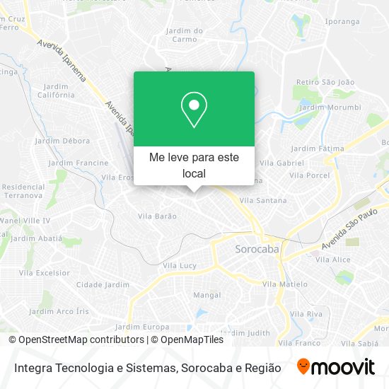 Integra Tecnologia e Sistemas mapa