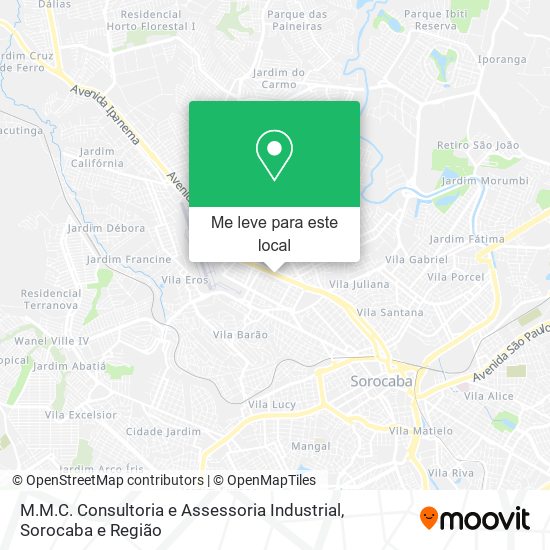 M.M.C. Consultoria e Assessoria Industrial mapa