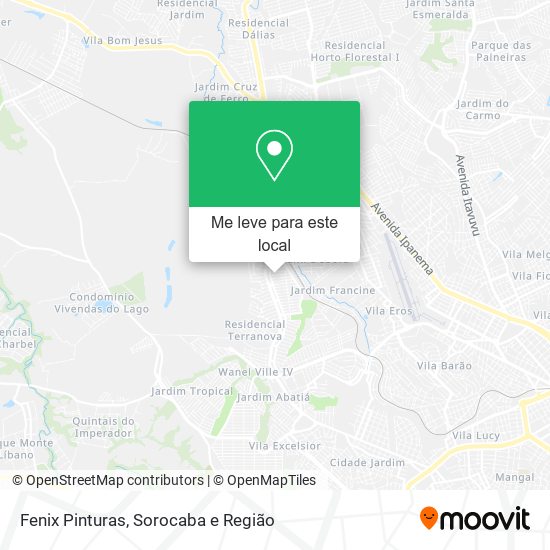 Fenix Pinturas mapa