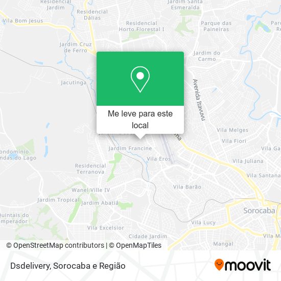 Dsdelivery mapa