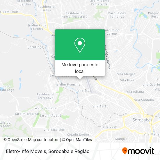 Eletro-Info Moveis mapa