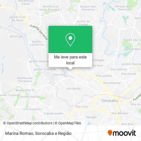 Marina Romao mapa