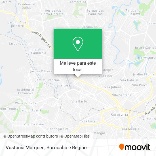 Vustania Marques mapa