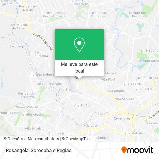 Rosangela mapa