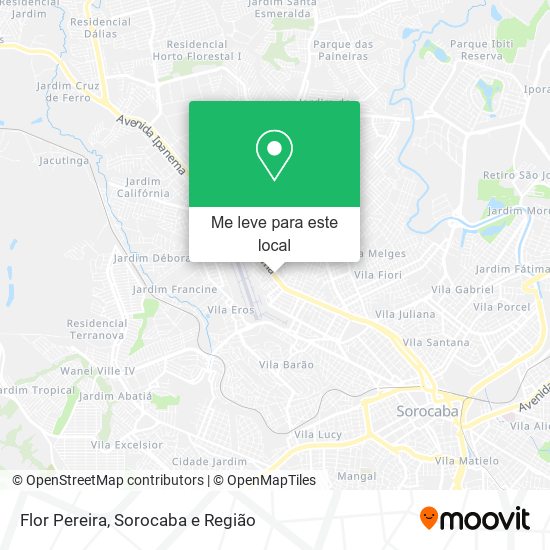 Flor Pereira mapa