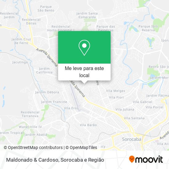 Maldonado & Cardoso mapa