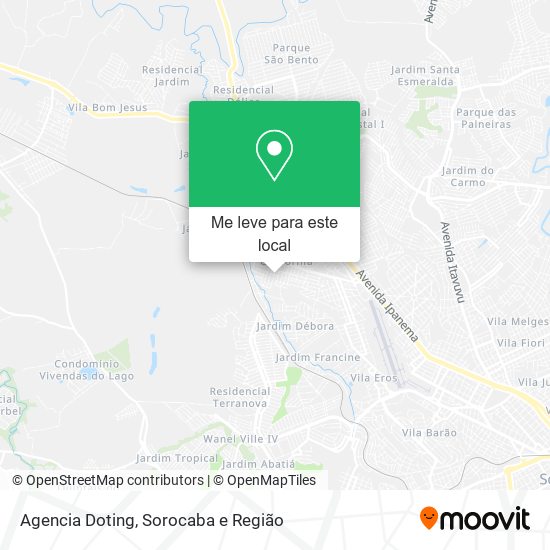 Agencia Doting mapa