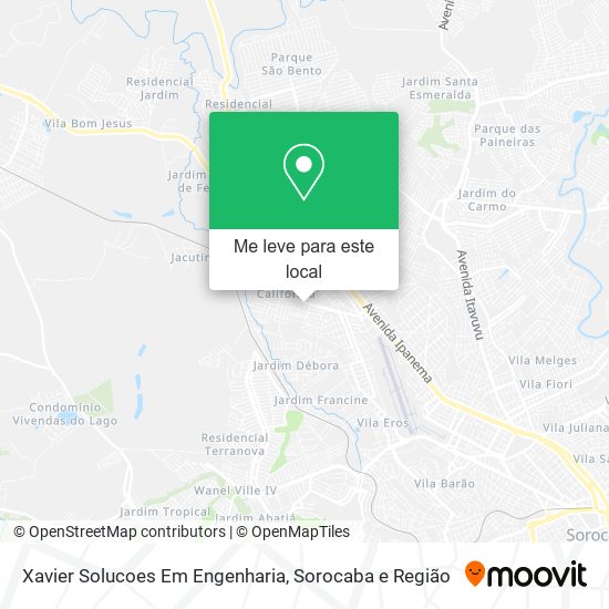 Xavier Solucoes Em Engenharia mapa