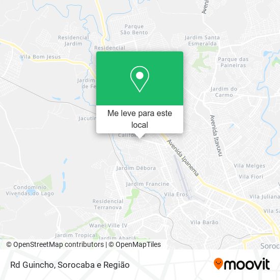 Rd Guincho mapa