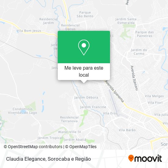 Claudia Elegance mapa