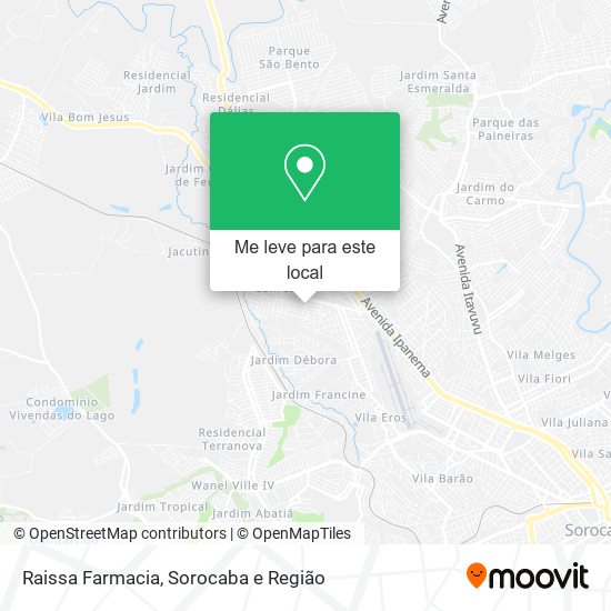 Raissa Farmacia mapa