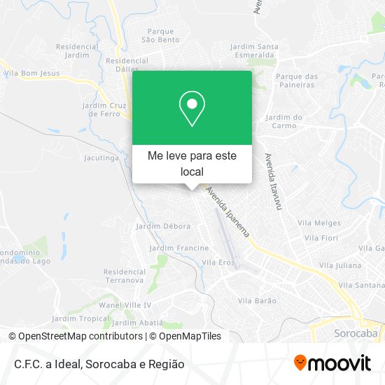 C.F.C. a Ideal mapa