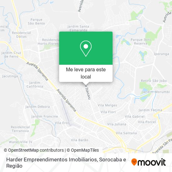 Harder Empreendimentos Imobiliarios mapa