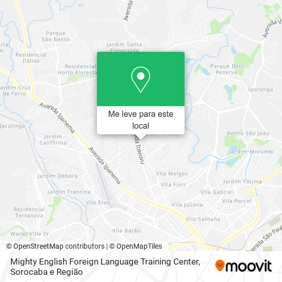 Mighty English Foreign Language Training Center mapa