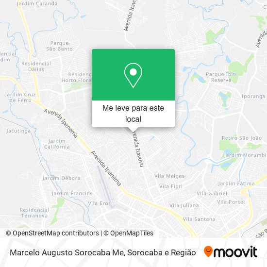 Marcelo Augusto Sorocaba Me mapa