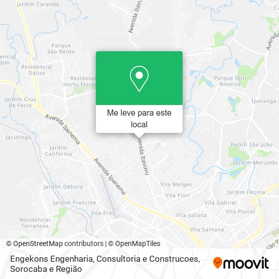 Engekons Engenharia, Consultoria e Construcoes mapa