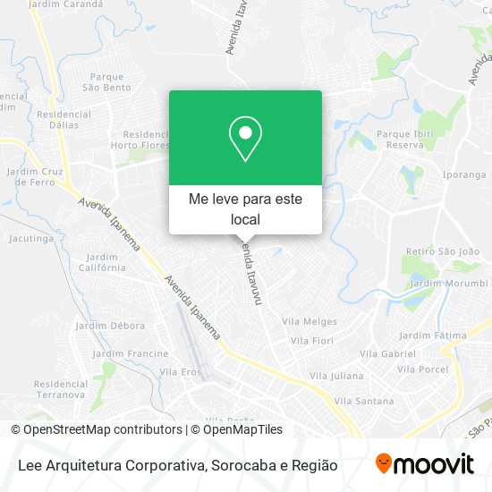 Lee Arquitetura Corporativa mapa