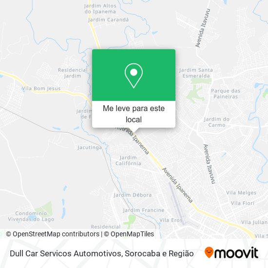 Dull Car Servicos Automotivos mapa