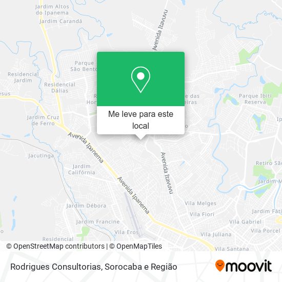 Rodrigues Consultorias mapa