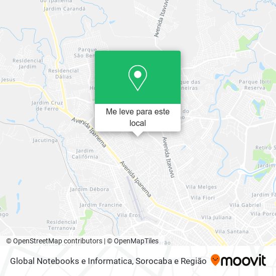 Global Notebooks e Informatica mapa