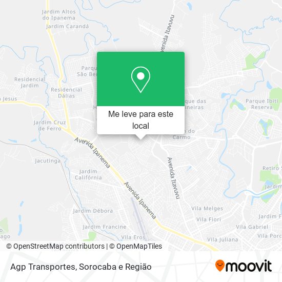 Agp Transportes mapa