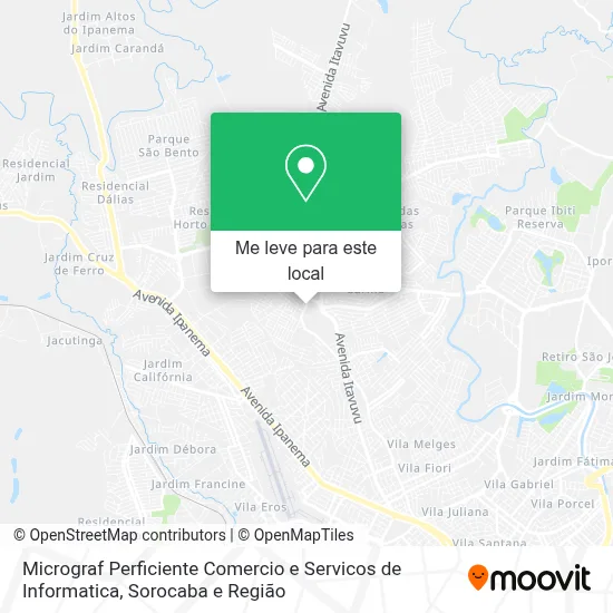 Micrograf Perficiente Comercio e Servicos de Informatica mapa