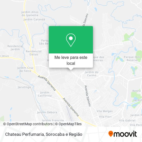 Chateau Perfumaria mapa
